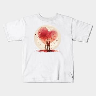 Discover True Romance: Art, Creativity and Connections for Valentine's Day and Lovers' Day Kids T-Shirt